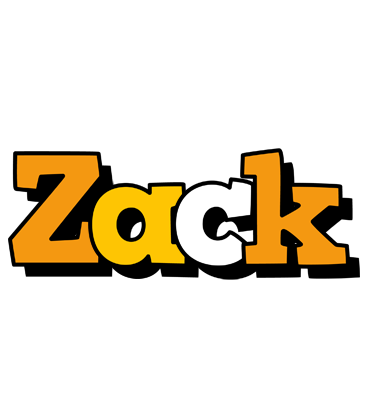 Zack cartoon logo