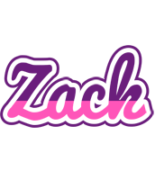 Zack cheerful logo