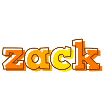 Zack desert logo