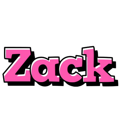 Zack girlish logo