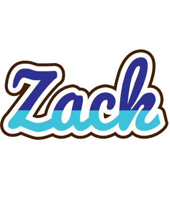 Zack raining logo