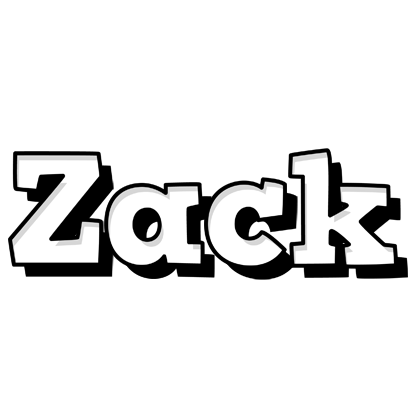 Zack snowing logo