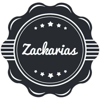 Zackarias badge logo
