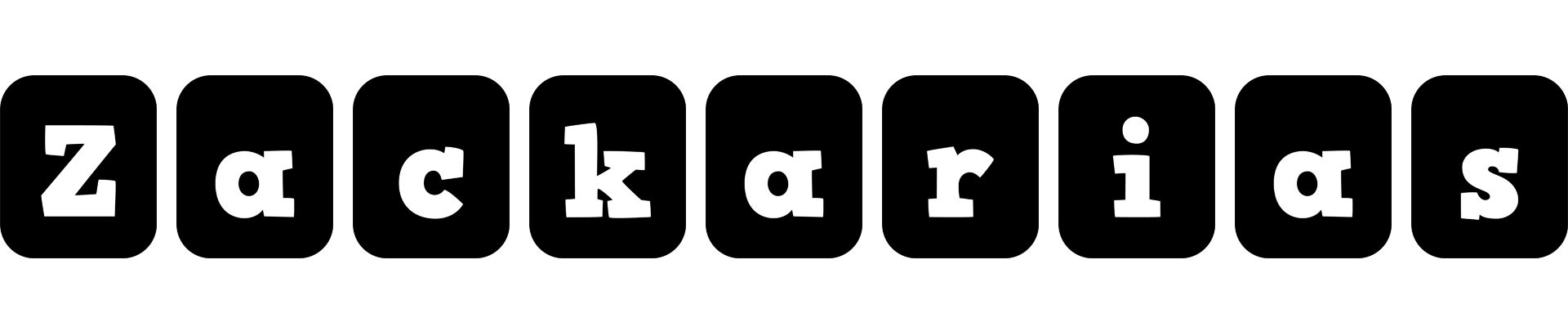 Zackarias box logo