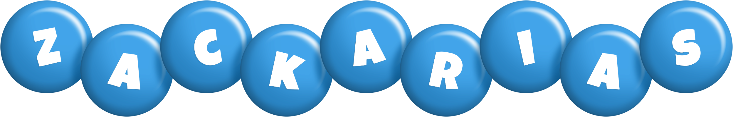 Zackarias candy-blue logo