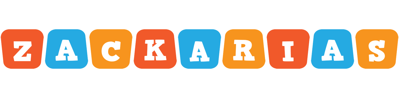 Zackarias comics logo