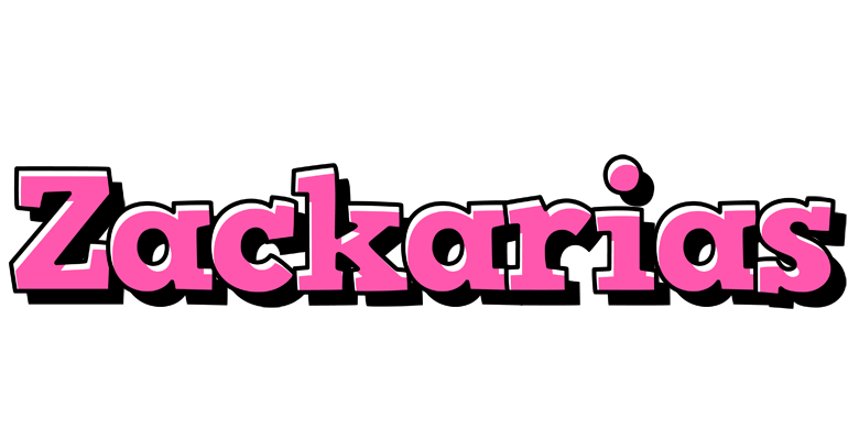 Zackarias girlish logo