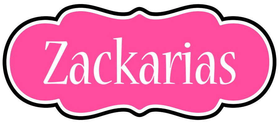 Zackarias invitation logo