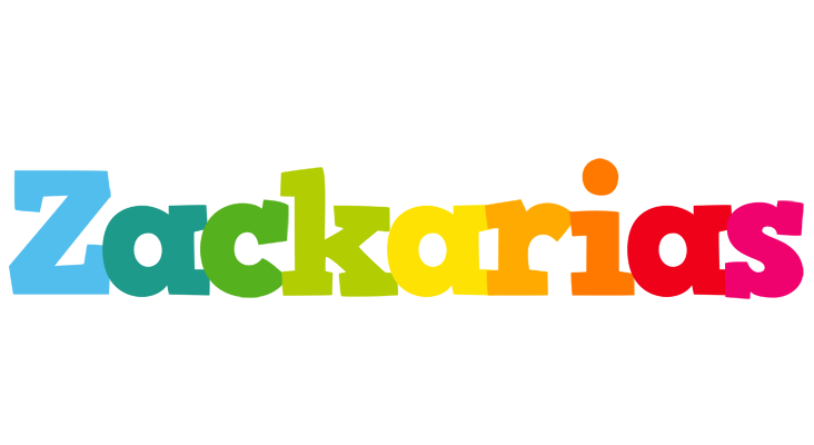 Zackarias rainbows logo