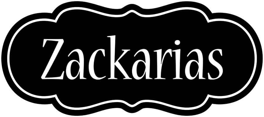Zackarias welcome logo