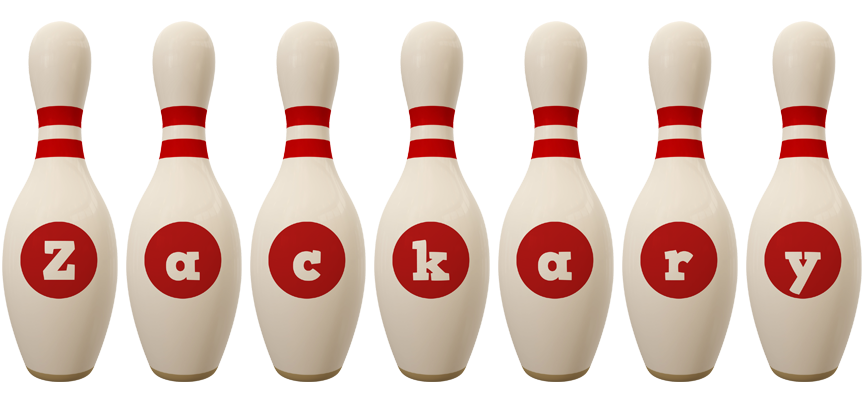 Zackary bowling-pin logo