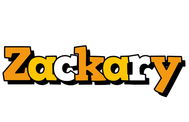Zackary cartoon logo