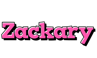 Zackary girlish logo