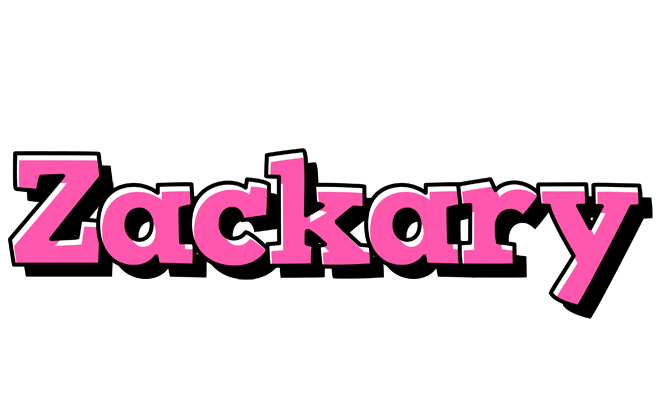 Zackary girlish logo