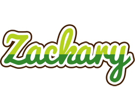 Zackary golfing logo