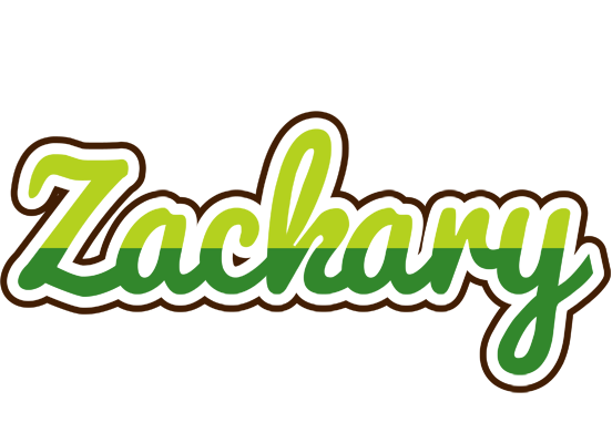 Zackary golfing logo