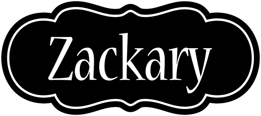 Zackary welcome logo