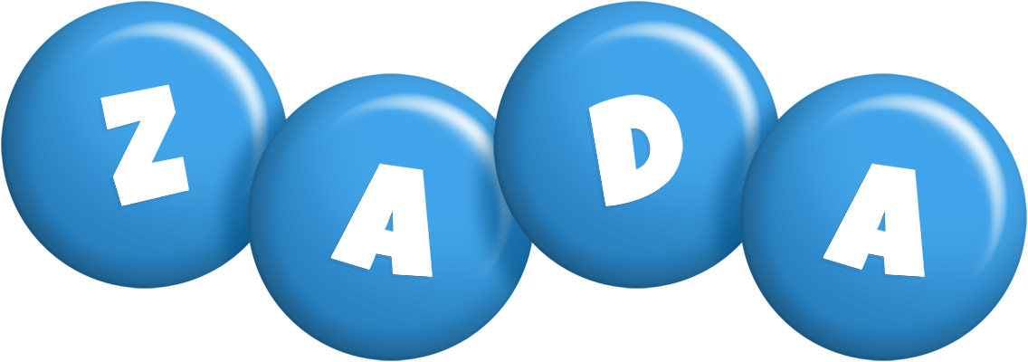 Zada candy-blue logo
