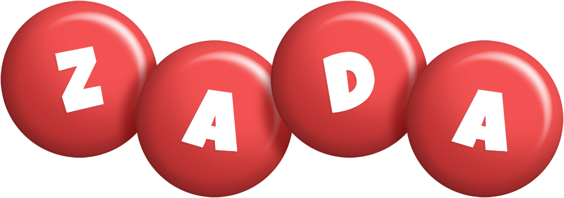 Zada candy-red logo