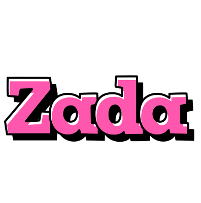 Zada girlish logo