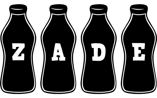 Zade bottle logo