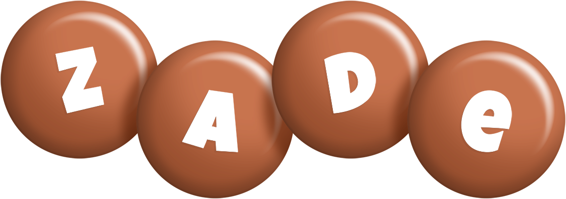 Zade candy-brown logo