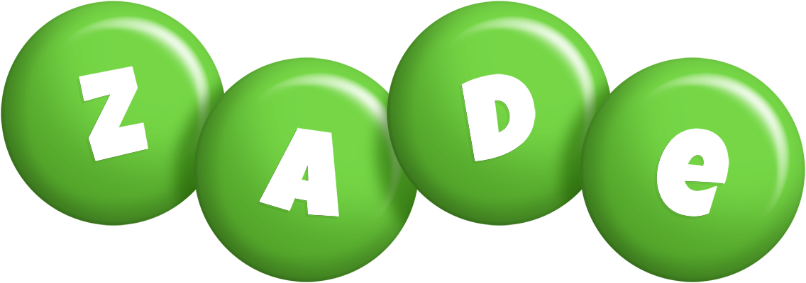 Zade candy-green logo
