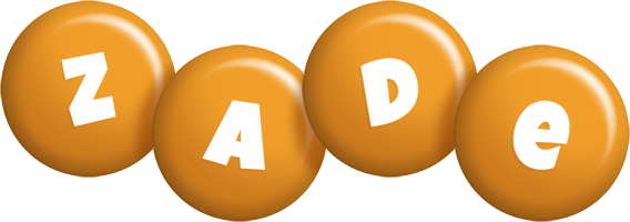 Zade candy-orange logo