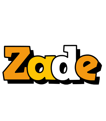 Zade cartoon logo