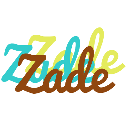Zade cupcake logo