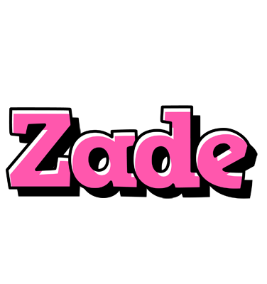 Zade girlish logo