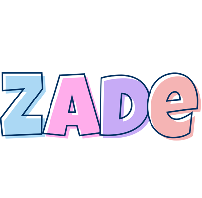 Zade pastel logo