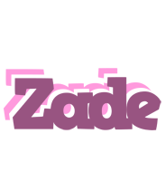 Zade relaxing logo