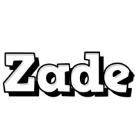 Zade snowing logo