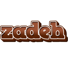 Zadeh brownie logo