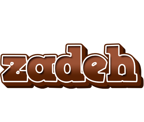 Zadeh brownie logo