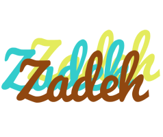 Zadeh cupcake logo