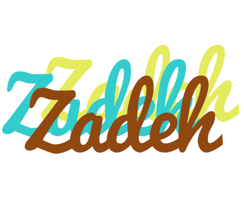 Zadeh cupcake logo