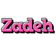 Zadeh girlish logo