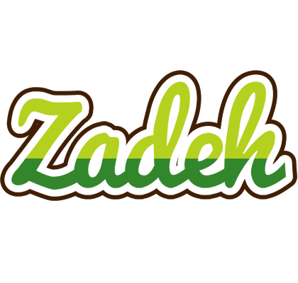 Zadeh golfing logo