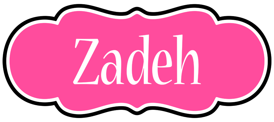 Zadeh invitation logo