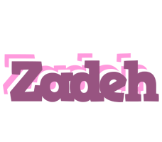 Zadeh relaxing logo