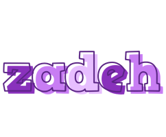 Zadeh sensual logo