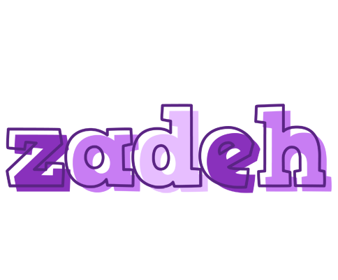 Zadeh sensual logo