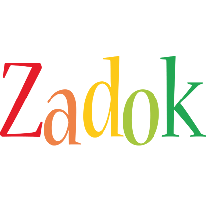 Zadok birthday logo