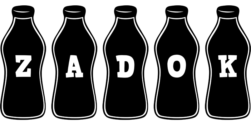 Zadok bottle logo
