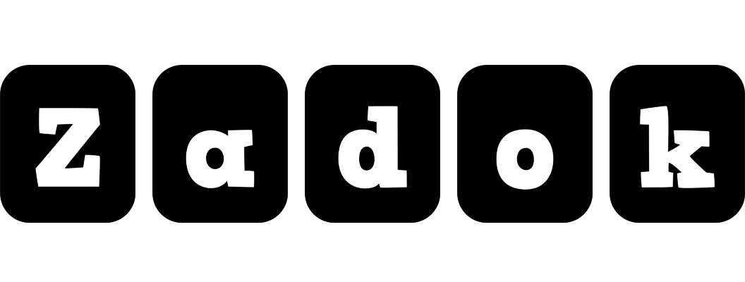 Zadok box logo