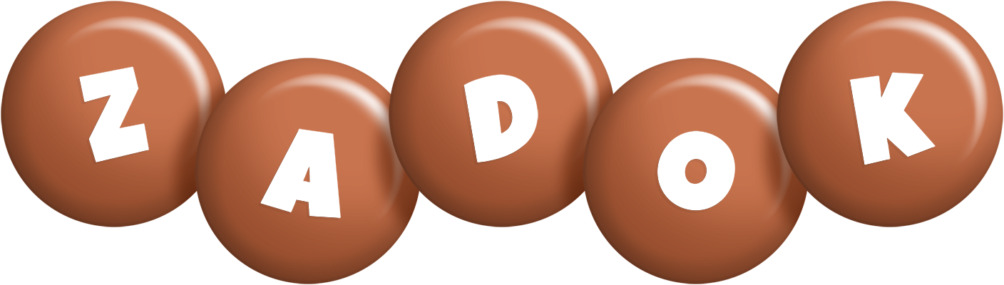 Zadok candy-brown logo
