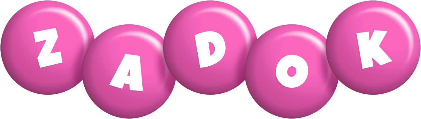 Zadok candy-pink logo
