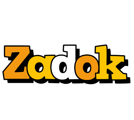 Zadok cartoon logo